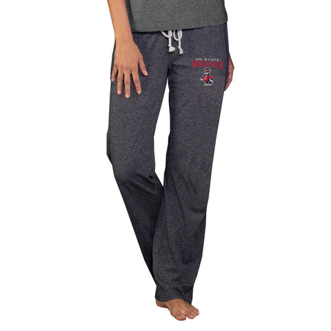 NC State Wolfpack Women's Charcoal Strutting Wolf Knit Pant