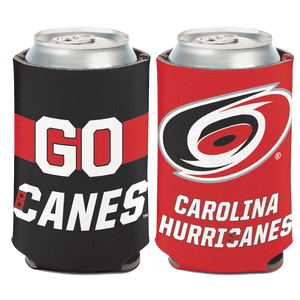 Carolina Hurricanes 'Go Canes' 2-Sided Koozie