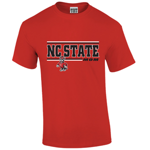 NC State Wolfpack TRT Red Strutting Wolf Mom T-Shirt