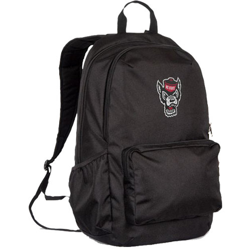 NC State Wolfpack Black Wolfhead Backpack