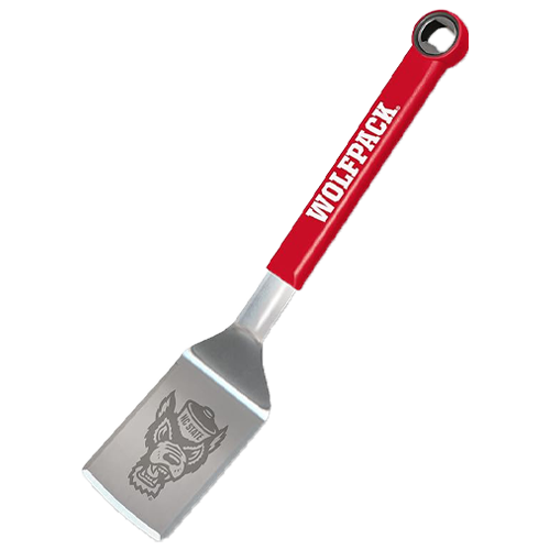 NC State Wolfpack Red Stainless Steel Spatula w/ Bottle Opener