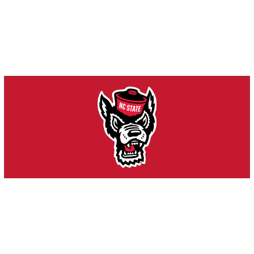 NC State Wolfpack Red Wolfhead 48"x96" Table Cloth