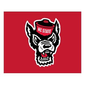 NC State Wolfpack Red Wolfhead 48"x48" Table Cloth