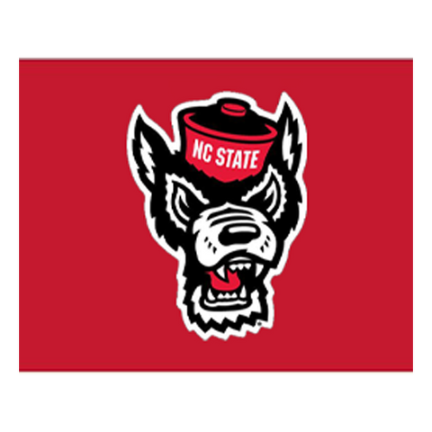 NC State Wolfpack Red Wolfhead 48"x48" Table Cloth