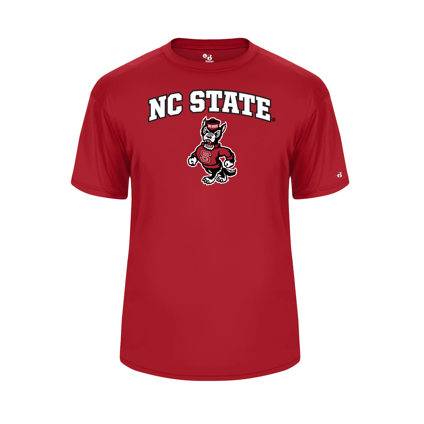 NC State Wolfpack Red Strutting Wolf Softlock Performance T-Shirt