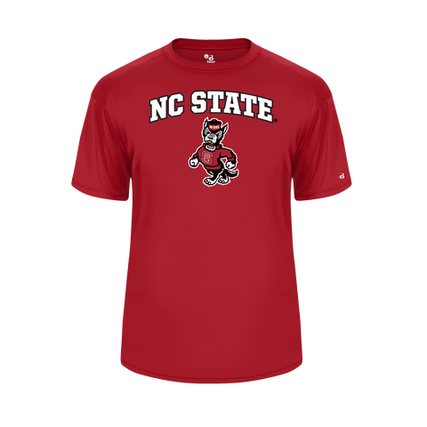 NC State Wolfpack Red Strutting Wolf Softlock Performance T-Shirt
