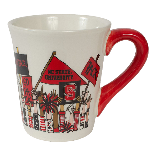 NC State Wolfpack Fans Cheer Mug