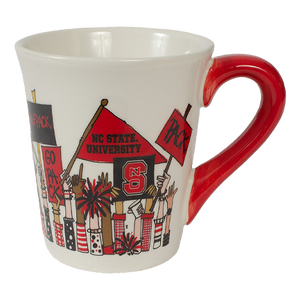 NC State Wolfpack Fans Cheer Mug