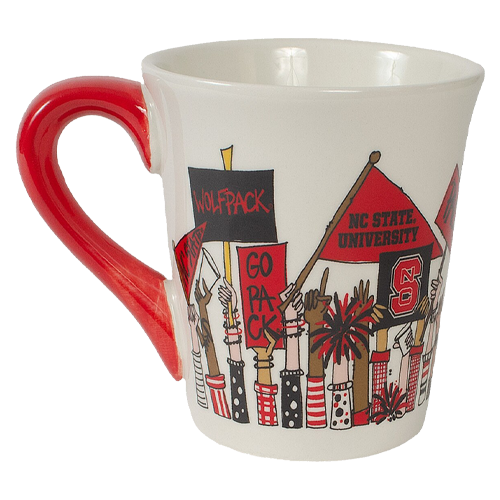 NC State Wolfpack Fans Cheer Mug