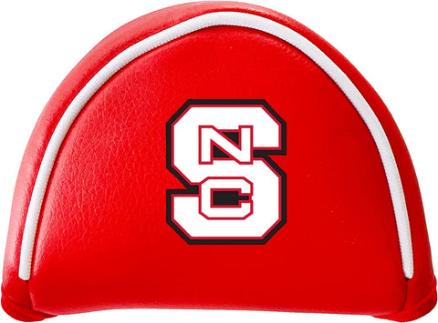 NC State Wolfpack Red Block S Mallet Putter Cover