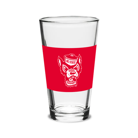 NC State Wolfpack Simple Modern White 40 oz Trek Tumbler with Handle