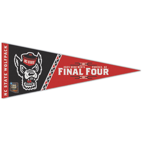 NC State Wolfpack 2024 NCAA Men's Final Four Pennant