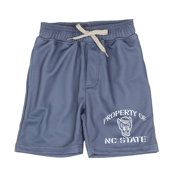 NC State Wolfpack Kid's "Property of NC State" Shorts