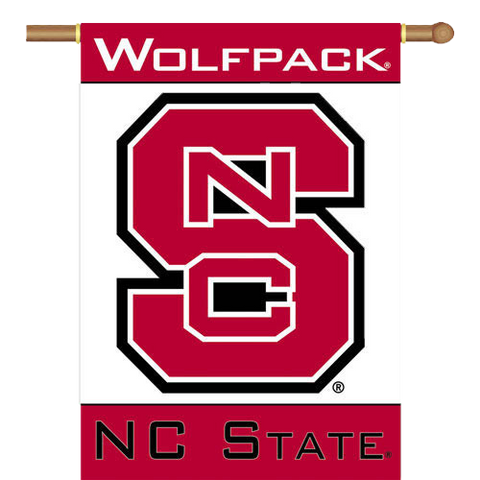 NC State Wolfpack 28" X 40" Banner