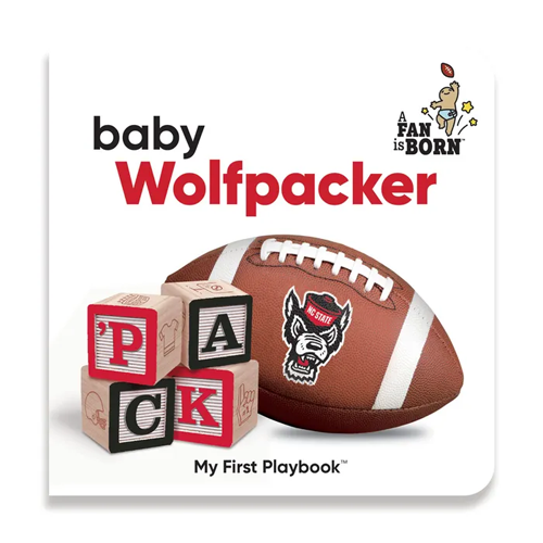 NC State Wolfpack "Fan is Born" Wolfpacker Baby Book