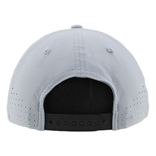 NC State Wolfpack Zephyr Grey Patch 5 Panel Vented Rope Hat