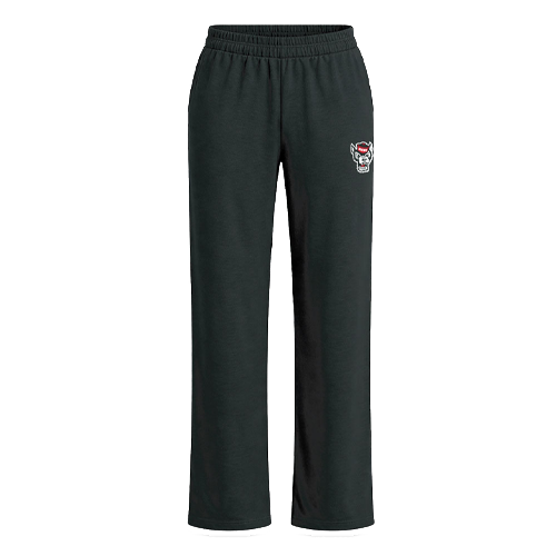 NC State Wolfpack Women's Black Wolfhead Cashmere Pants