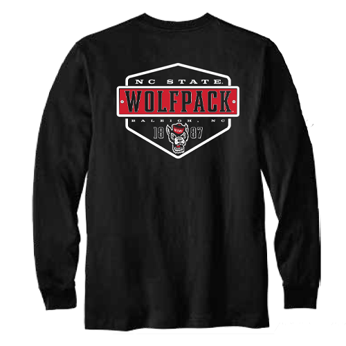 NC State Wolfpack Carhartt Workwear Long Sleeve Pocket  T-Shirt
