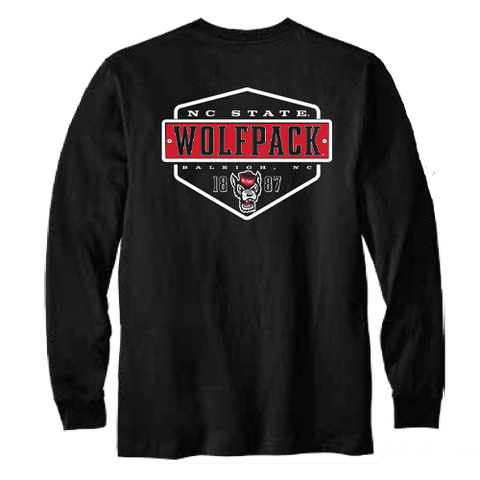 NC State Wolfpack Carhartt Workwear Long Sleeve Pocket  T-Shirt