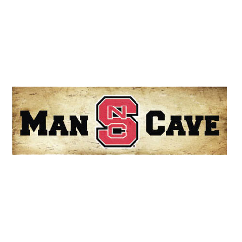 NC State Wolfpack Man Cave Mill Wood Art
