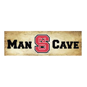 NC State Wolfpack Man Cave Mill Wood Art