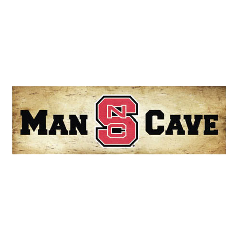 NC State Wolfpack Man Cave Mill Wood Art