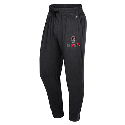 NC State Wolfpack Black Jogger Sweatpant
