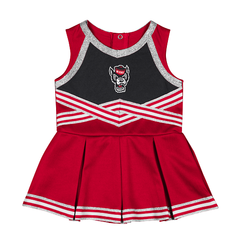 red cheerleader dress Cheer Adult Costume (Red)
