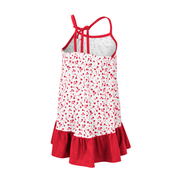 NC State Wolfpack Colosseum Toddler Girl's Robin Floral Dress