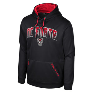 NC State Wolfpack Black Wolfhead Reese Hooded Sweatshirt