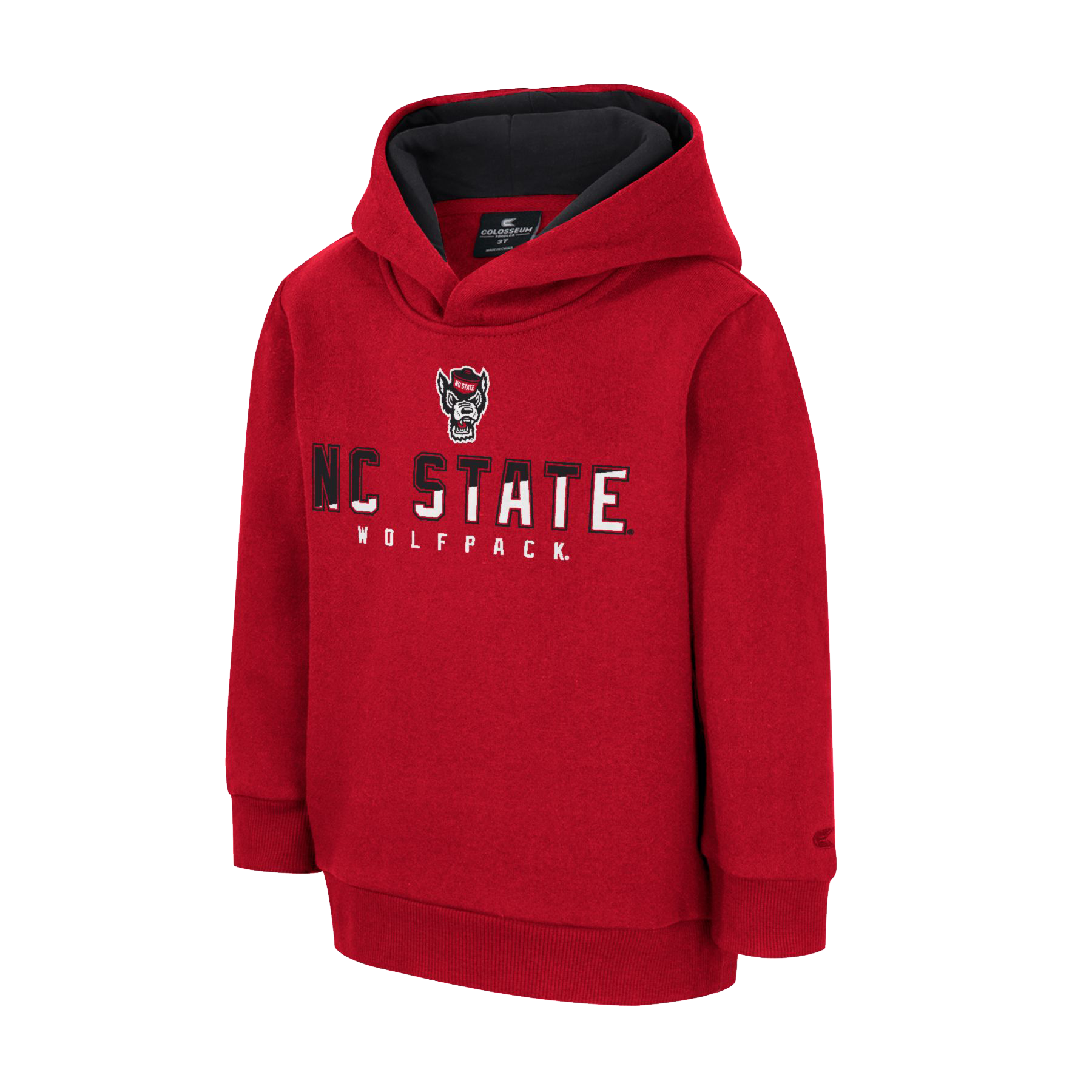 NC State Wolfpack Red Toddler Hooded Sweatshirt