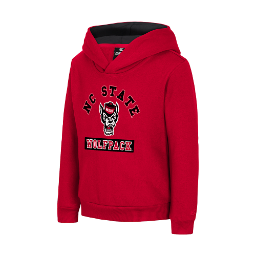 NC State Wolfpack Toddler Red Hooded Sweatshirt