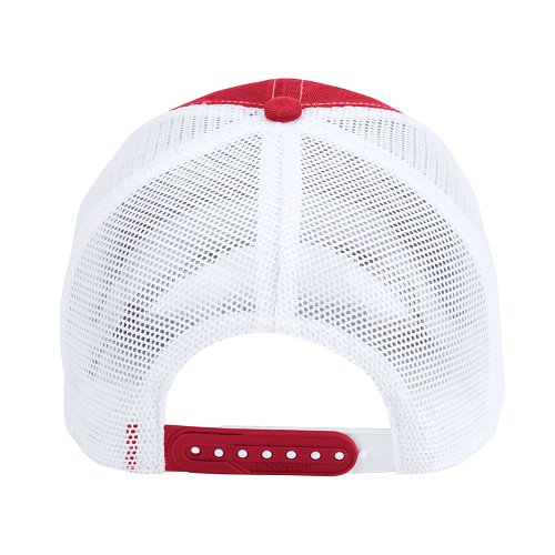 NC State Wolfpack Red and White Block S Adjustable Tailgate Hat