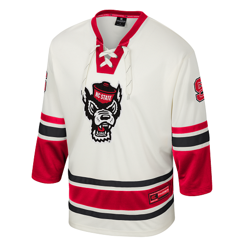 NC State Wolfpack Cream Puck Proud Hockey Jersey