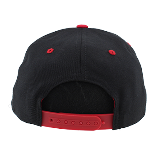 NC State Wolfpack Zephyr Black Vault Slobbering Wolf "Cardiac Pack" Hat