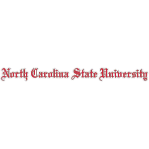 NC State Wolfpack Old English Text Decal