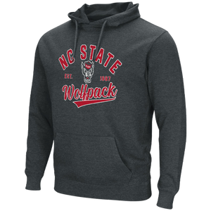 NC State Wolfpack Heathered Black 1887 Hooded Sweatshirt