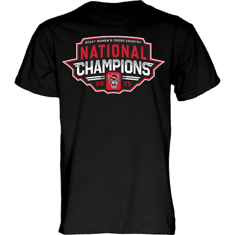 NC State Wolfpack 2025 NCAA Women's Cross Country National Champions T-Shirt