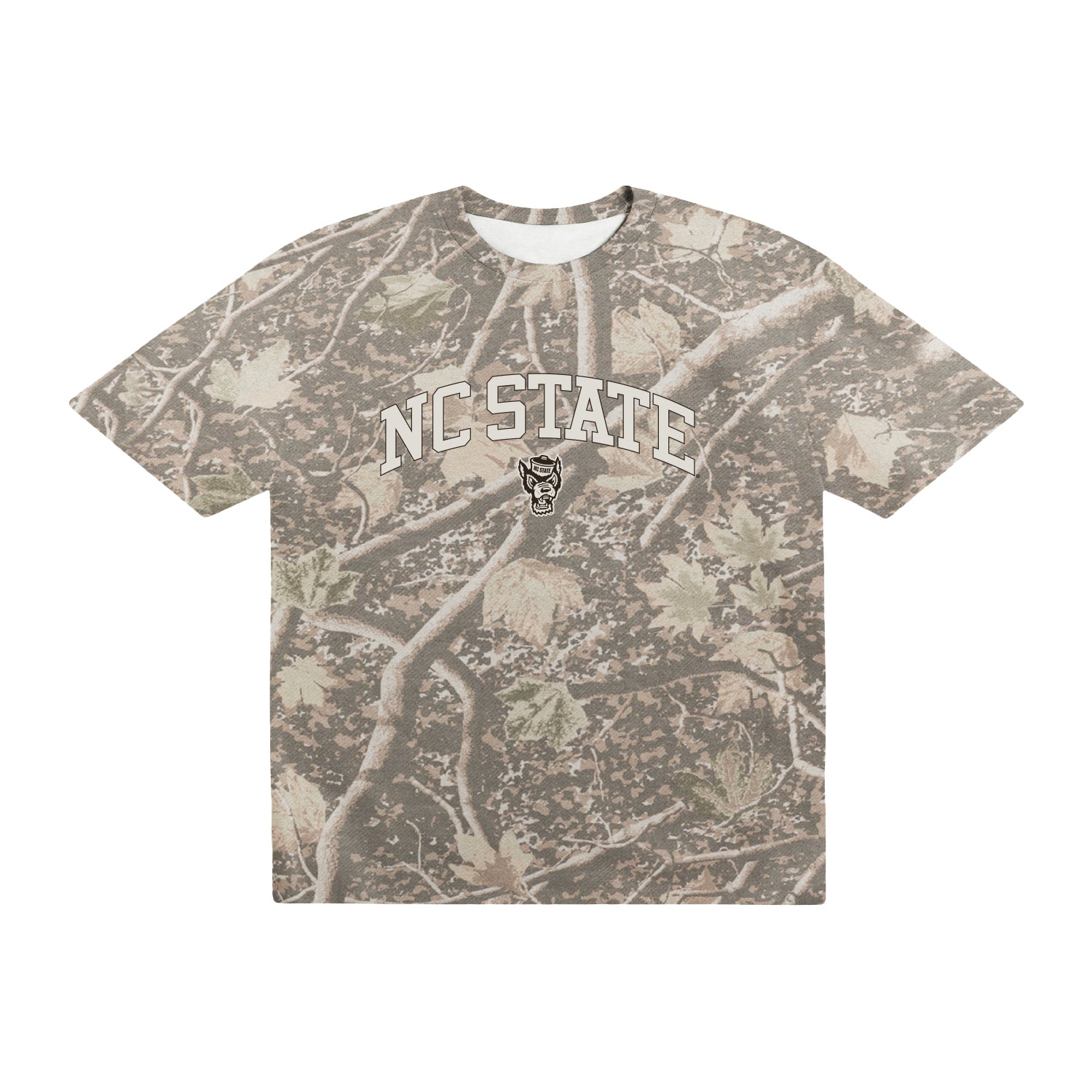 NC State Wolfpack Back Bay Camo T-Shirt – Red and White Shop
