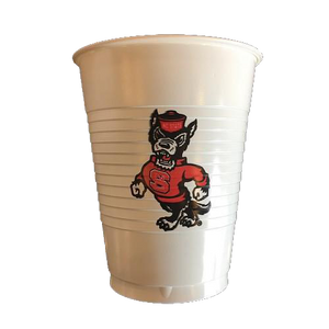 NC State Wolfpack 16oz. Strutting Wolf Cups