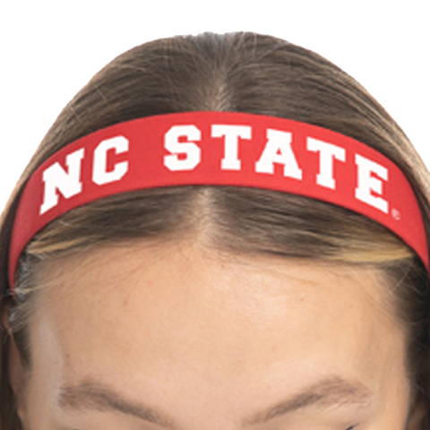 NC State Wolfpack Red 'NC State' Hard Headband