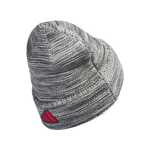 NC State Wolfpack adidas Grey Blend Cuffed Beanie