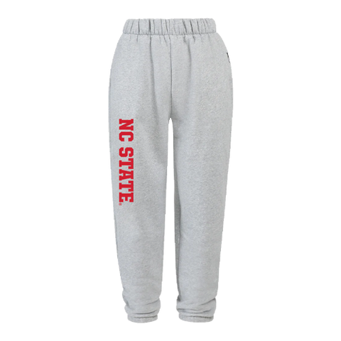 NC State Wolfpack Hype & Vice Grey Basic Sweatpants