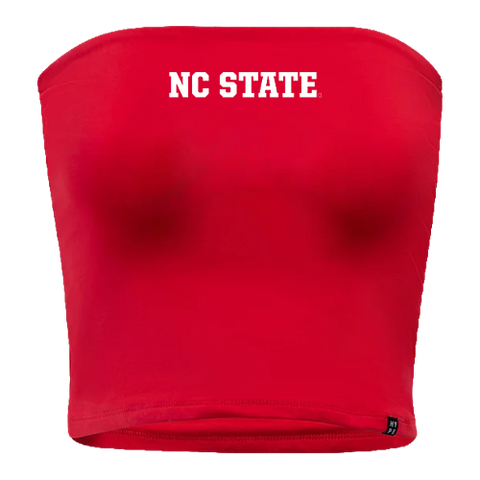 NC State Wolfpack Hype & Vice Red Tube Top