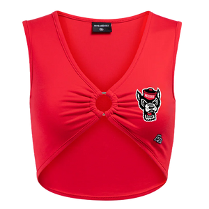 NC State Wolfpack Hype and Vice Red Wolfhead Ring It Top