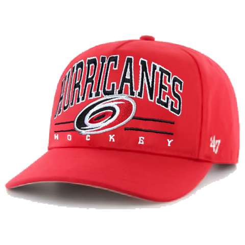 Carolina Hurricanes 47' Brand Red Hitch Adjustable Hat