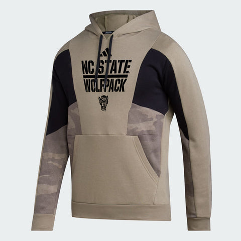 NC State Wolfpack adidas 2023 Military Appreciation Hooded Sweatshirt