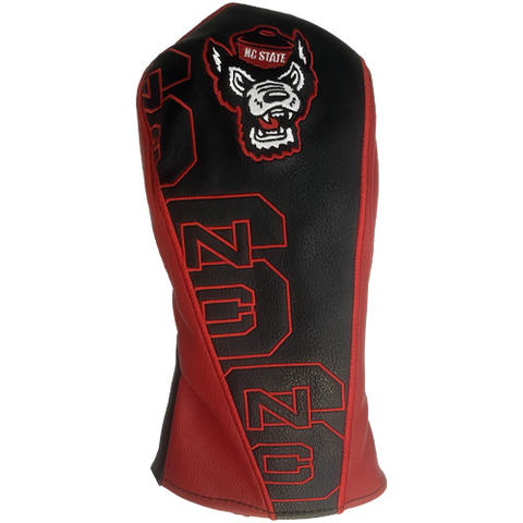 NC State Wolfpack Wolfhead/Block S Fairway Head Cover
