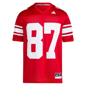 NC State Wolfpack Adidas Red Retro Football Jersey