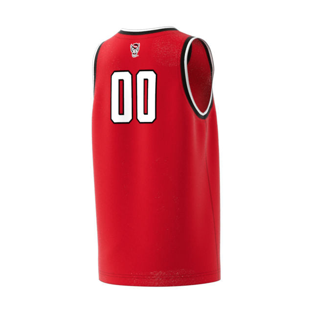 Red basketball jersey sales
